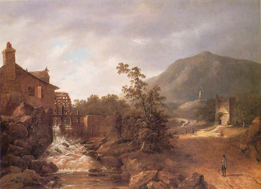Landscape With Mill